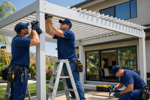 Why Professional Aluminum Pergola Installation Matters for Orange County Homeowners