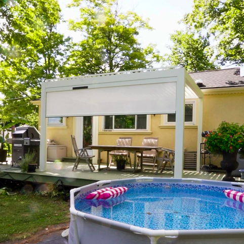 Aluminum Pergolas vs Wood Pergolas by Rinova Pergola