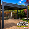 Modern aluminum louvered pergola design trends 2026 — Rinova Pergola, Orange County California