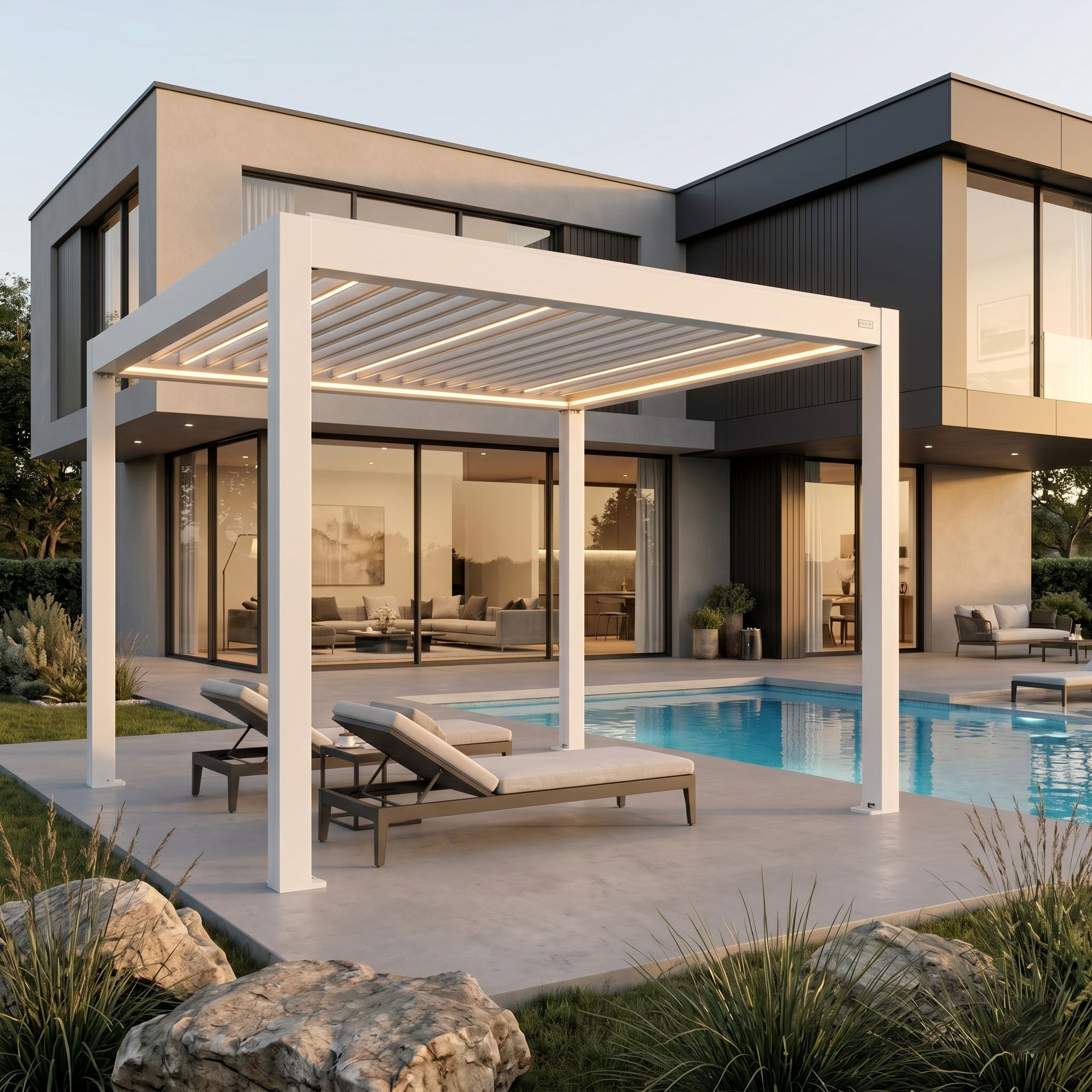Venta Louvered Roof | Motorized Louvered Aluminum Pergola Kit