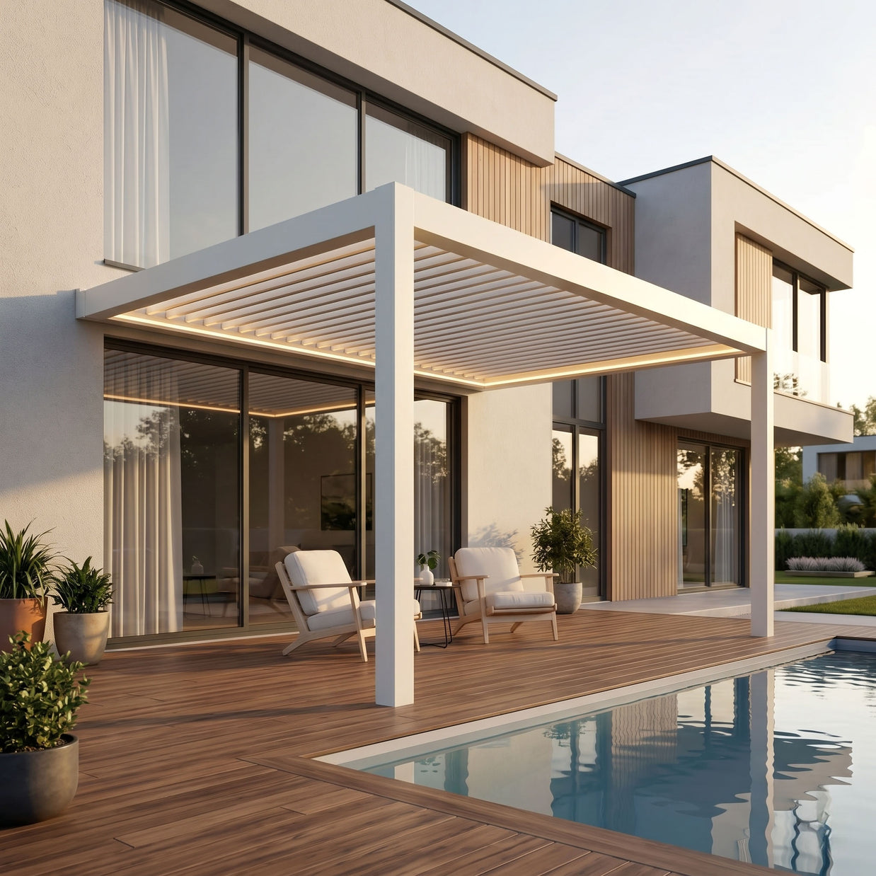 Venta Louvered Roof | Motorized Louvered Aluminum Pergola Kit