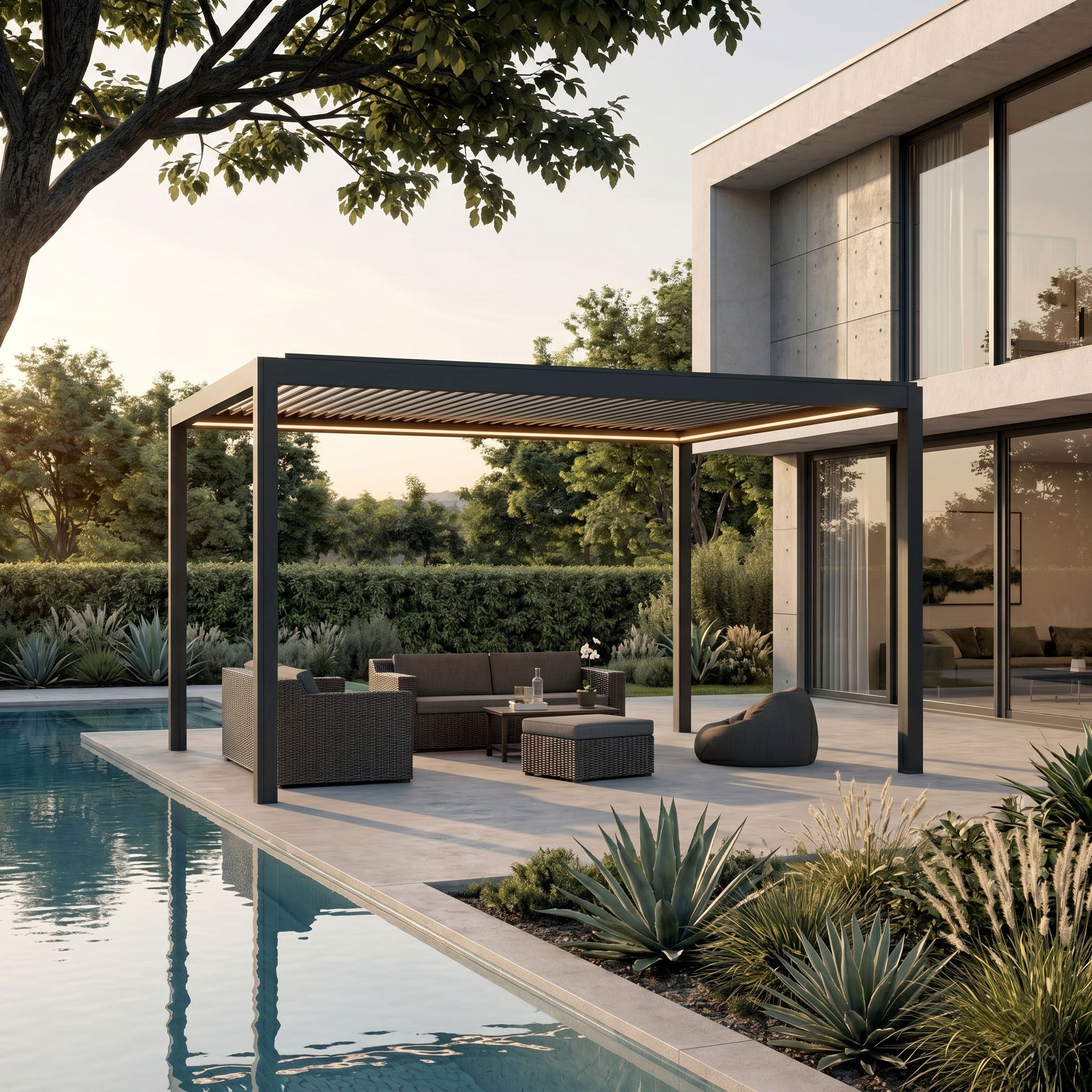 Venta Louvered Roof | Motorized Louvered Aluminum Pergola Kit