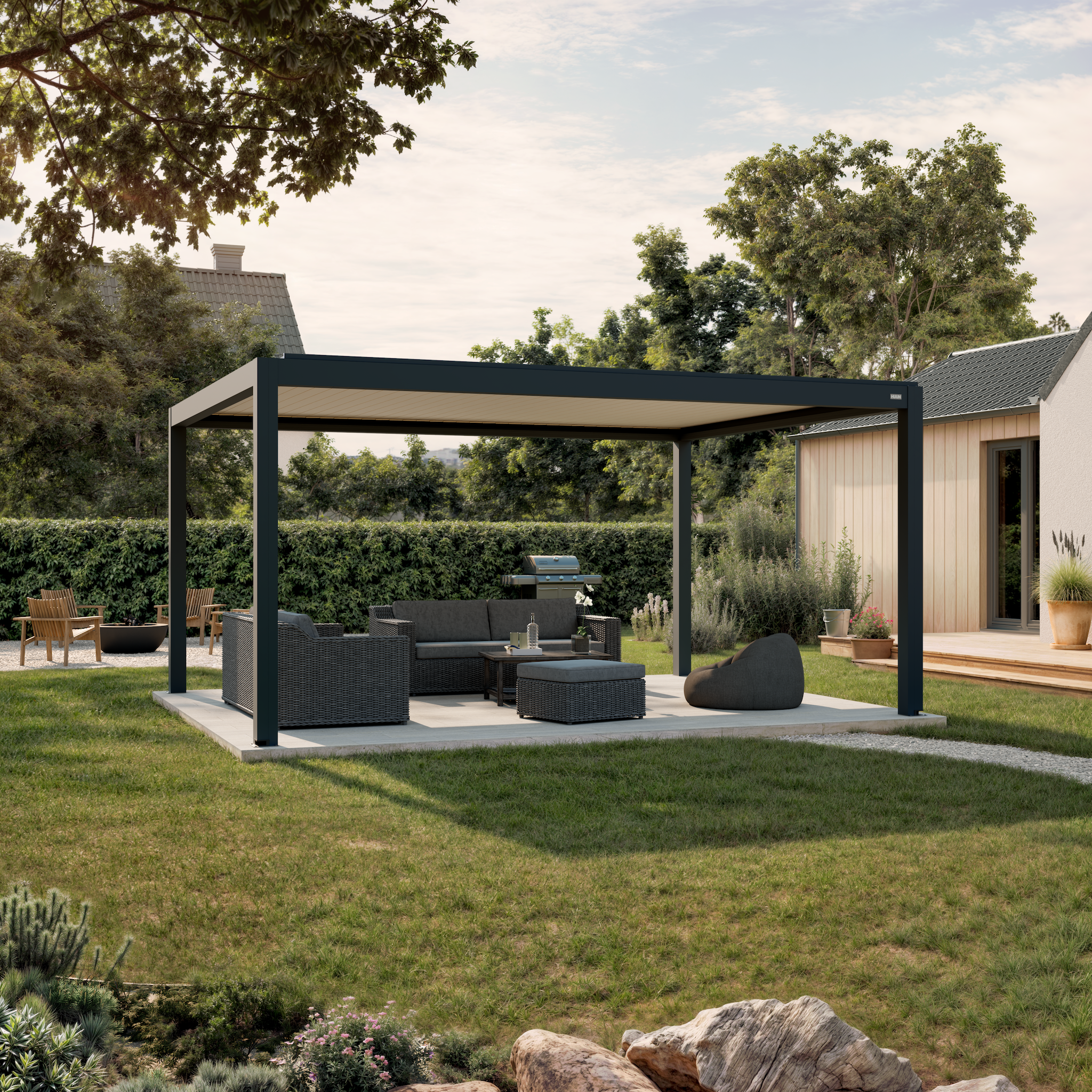 Venta Louvered Roof | Motorized Louvered Aluminum Pergola
