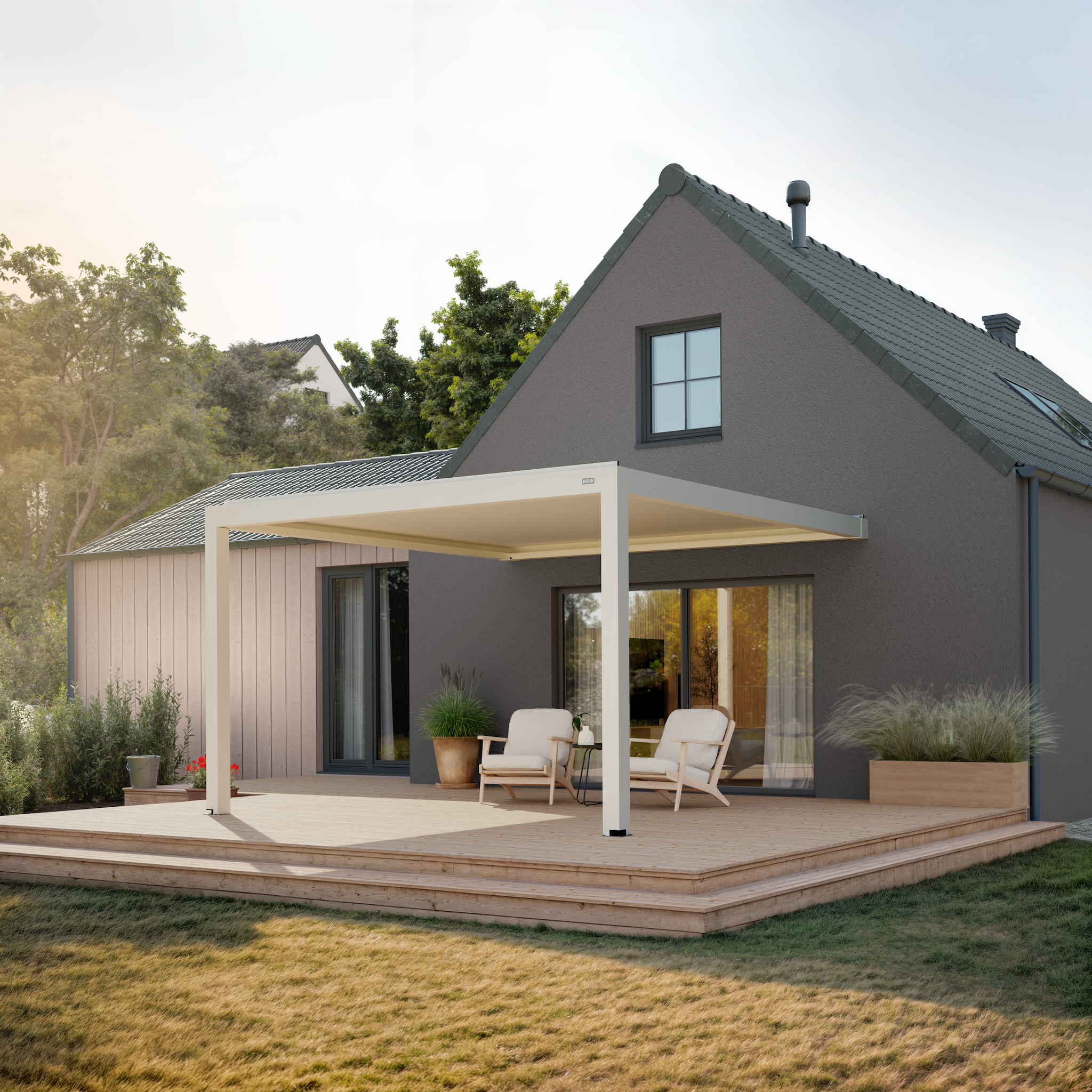 Venta Louvered Roof | Motorized Louvered Aluminum Pergola