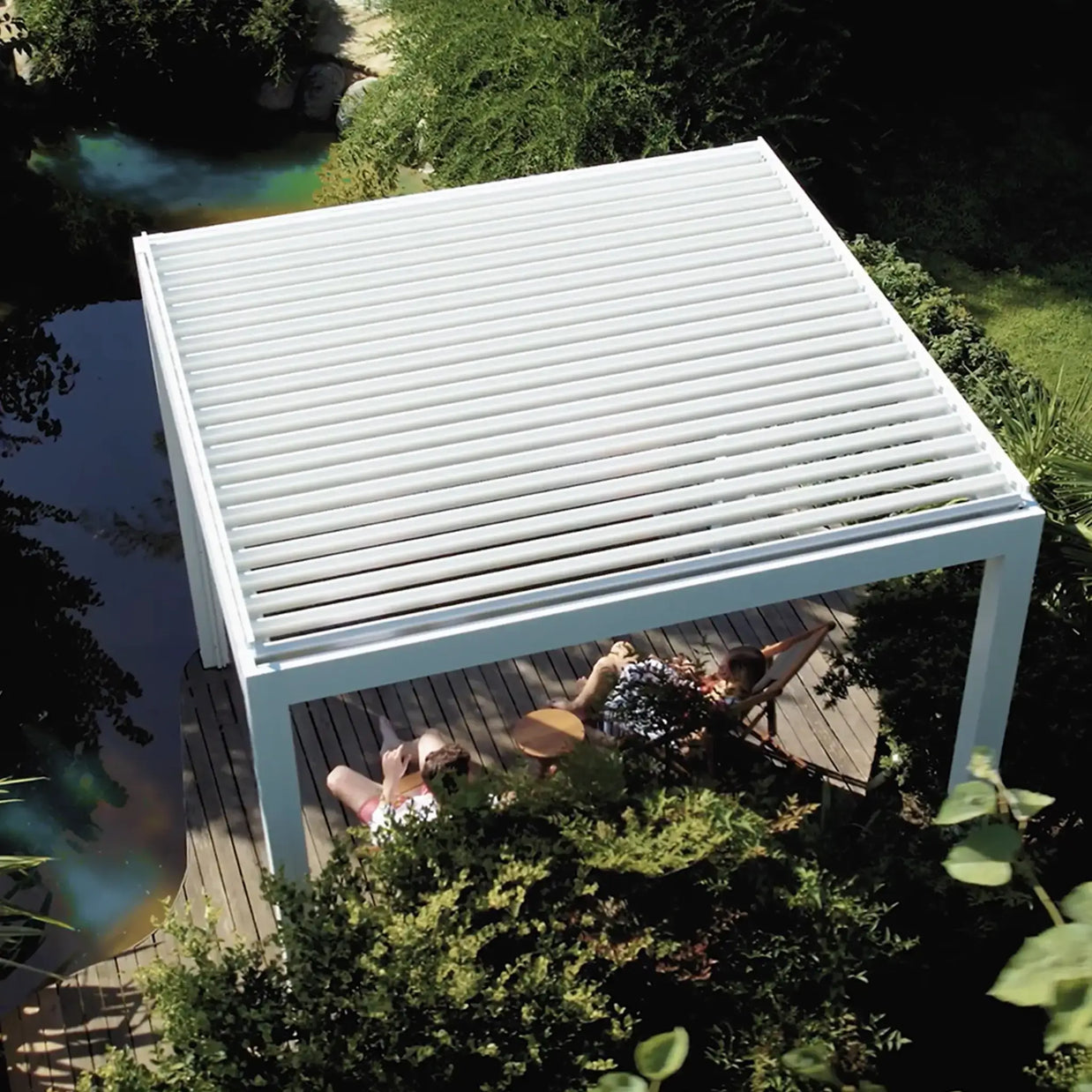 Venta Louvered Roof | Motorized Louvered Aluminum Pergola