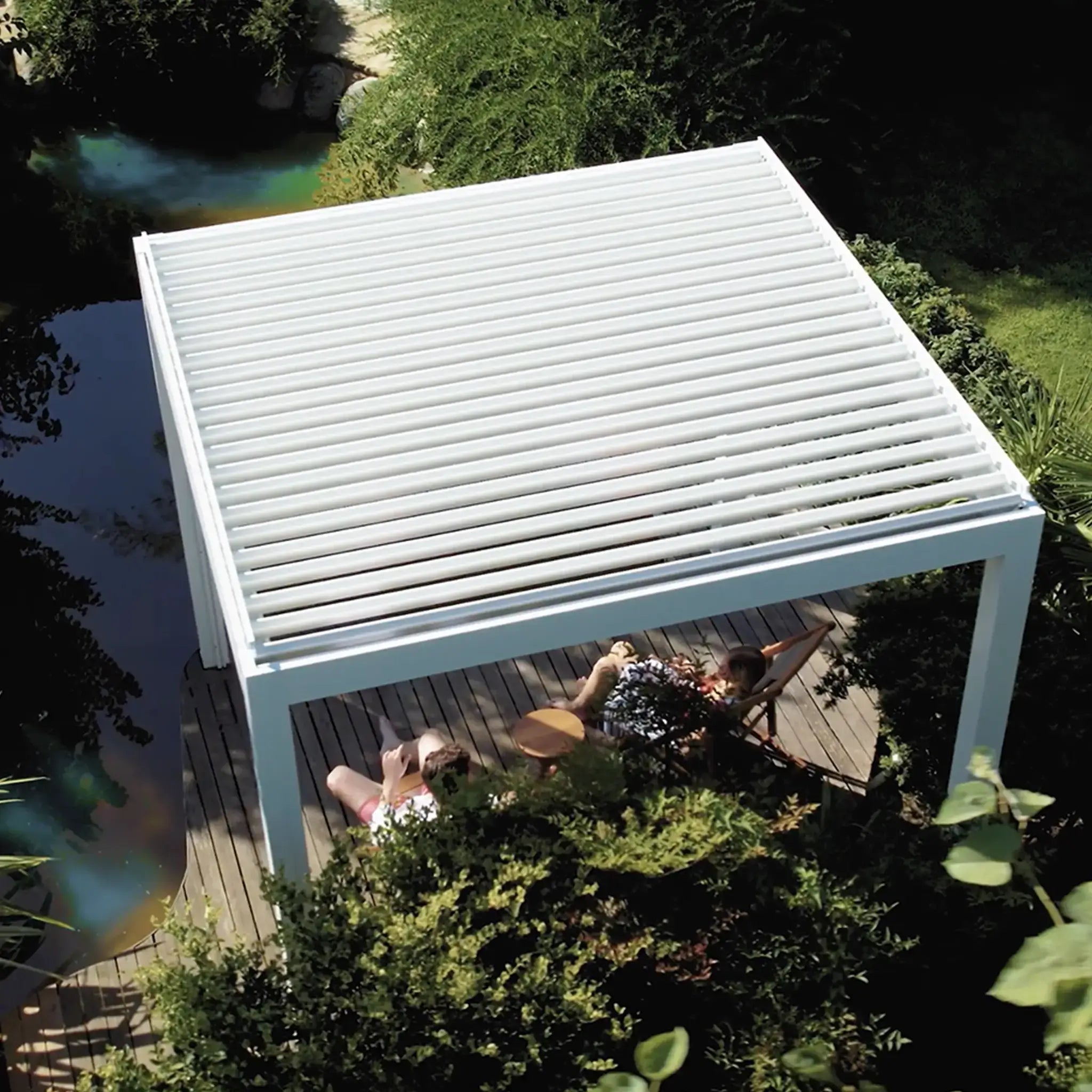 Venta Louvered Roof | Motorized Louvered Aluminum Pergola
