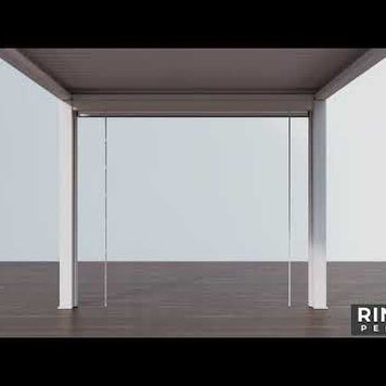 Retractable manual pergola sun shades - how to install, operate and store, video guide by Rinova Pergola, Orange County CA