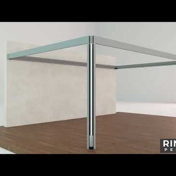 Venta motorized louvered aluminum pergola wall-mounted installation guide video - Rinova Pergola, Santa Ana CA